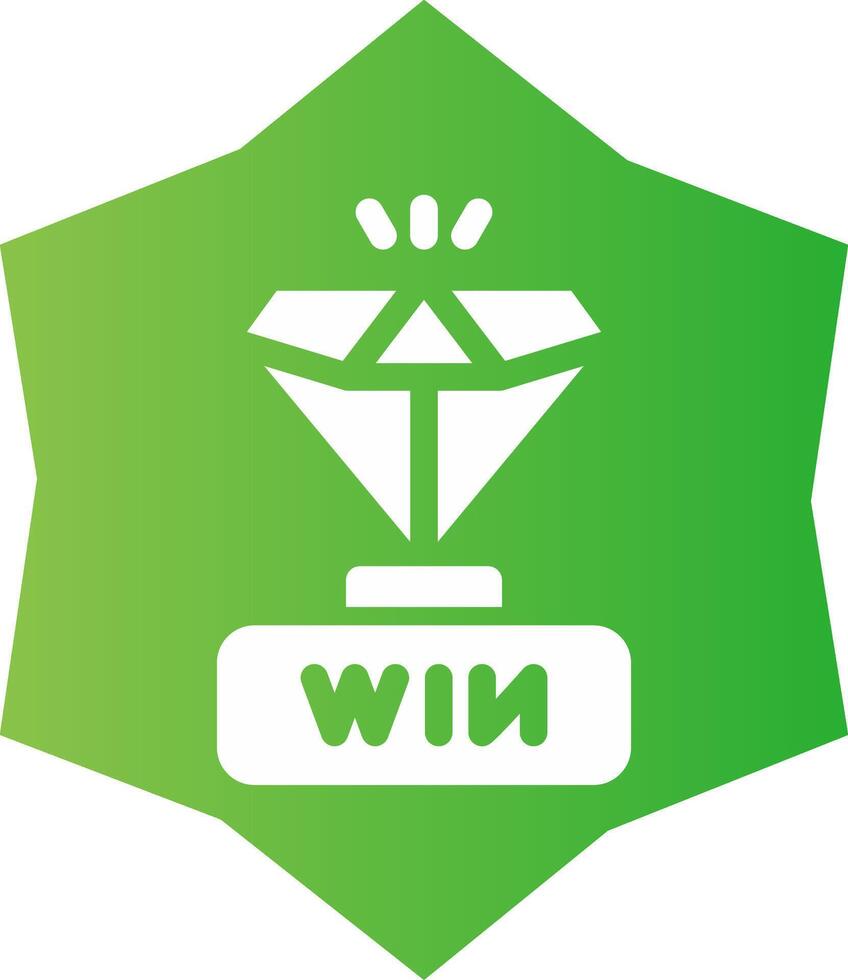 Winner Creative Icon Design vector