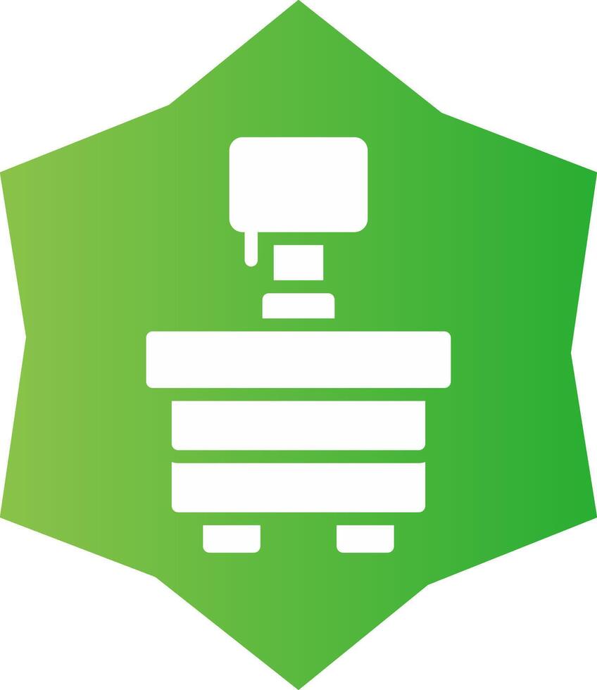Side Table Creative Icon Design vector