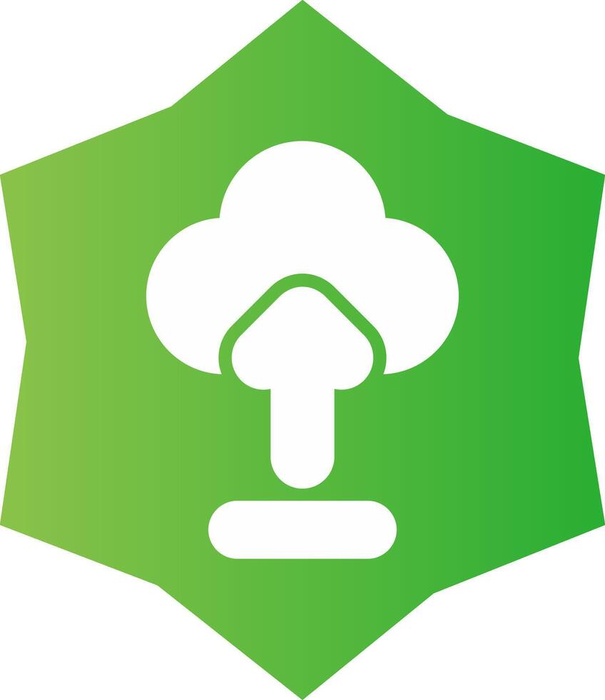 Upload Creative Icon Design vector