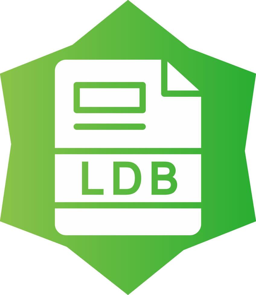 LDB Creative Icon Design vector