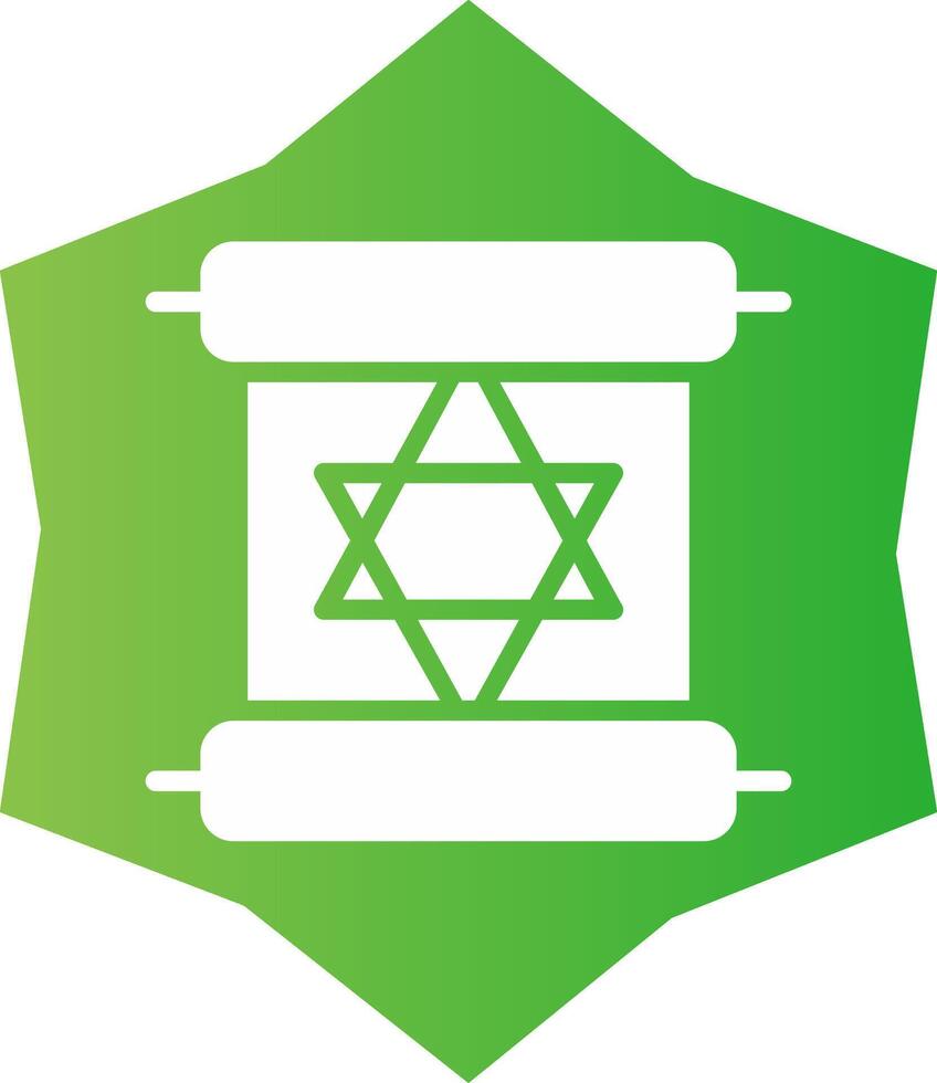 Scroll torah Creative Icon Design vector