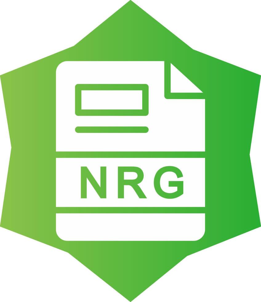 nrg creativo icono diseño vector