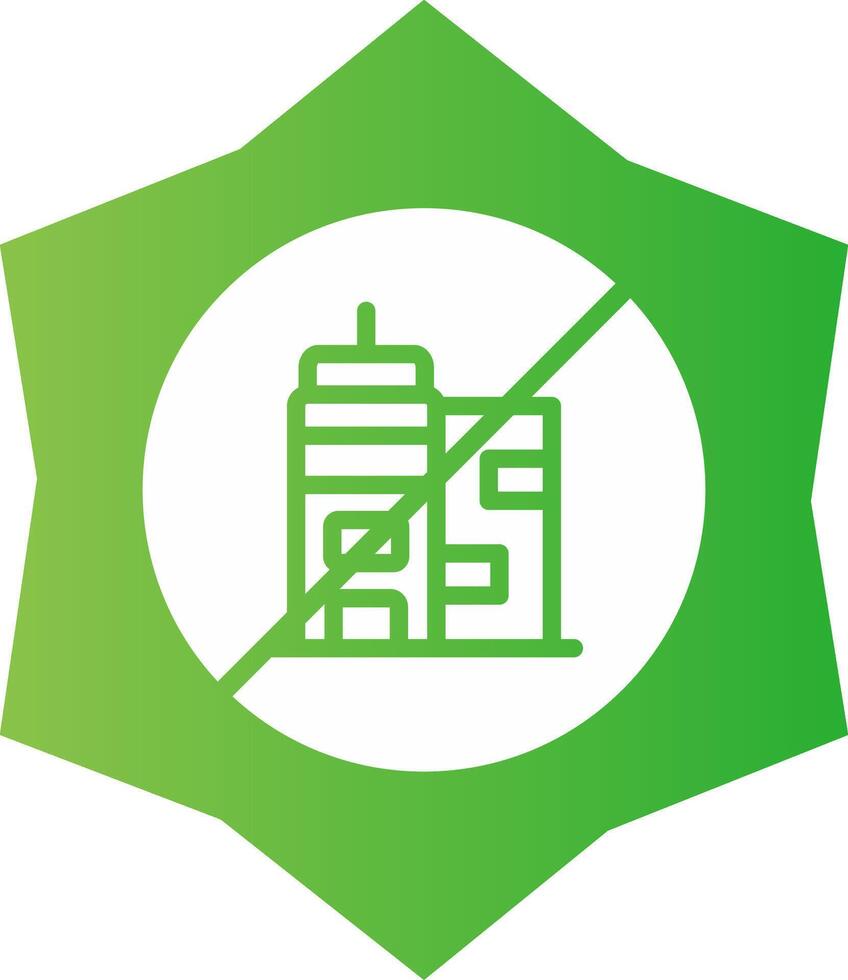 No Commute Creative Icon Design vector