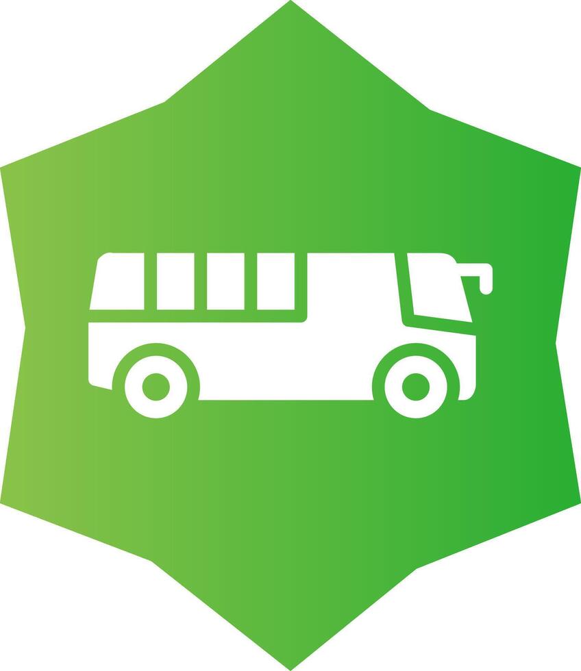 diseño de icono creativo de autobús vector