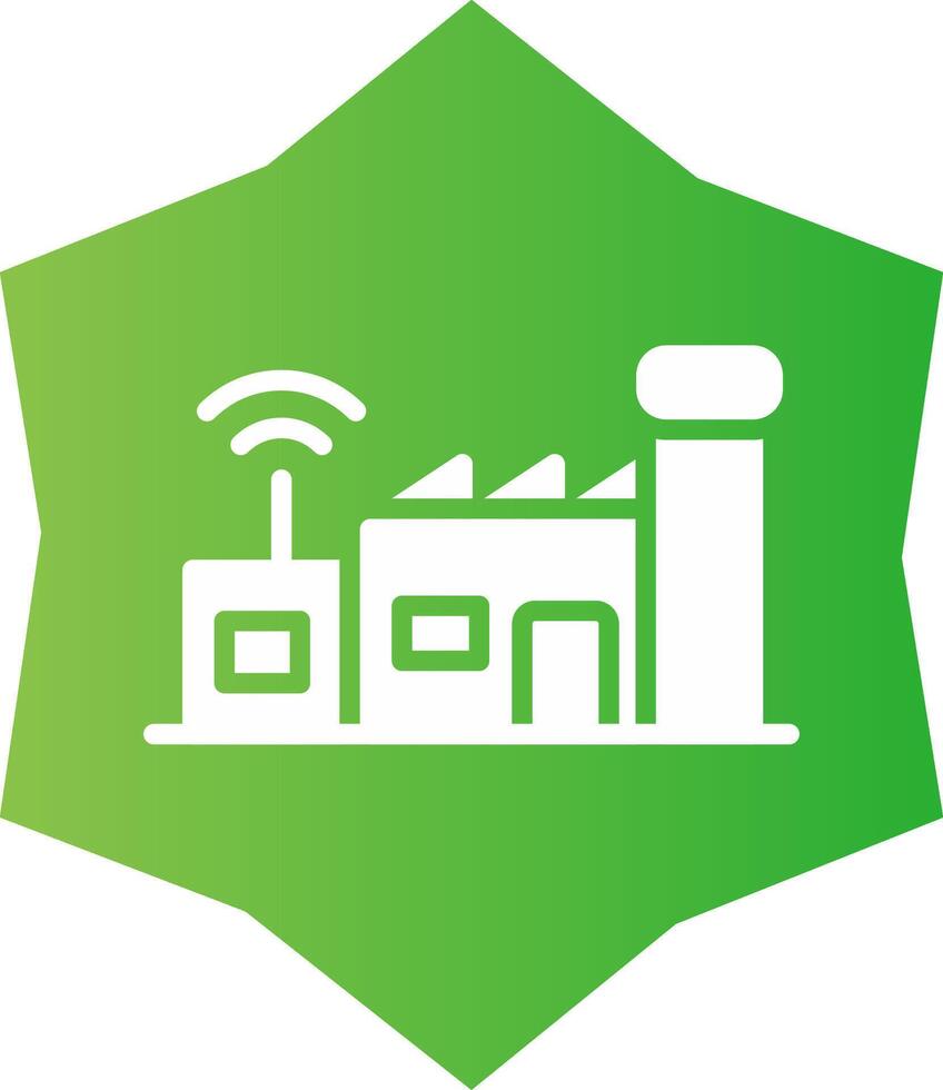 Smart Industry Creative Icon Design vector