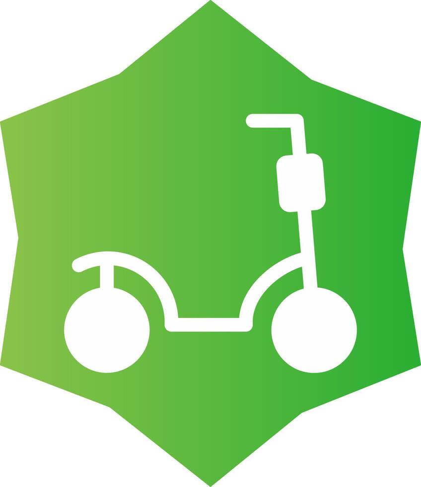 Scooter Creative Icon Design vector