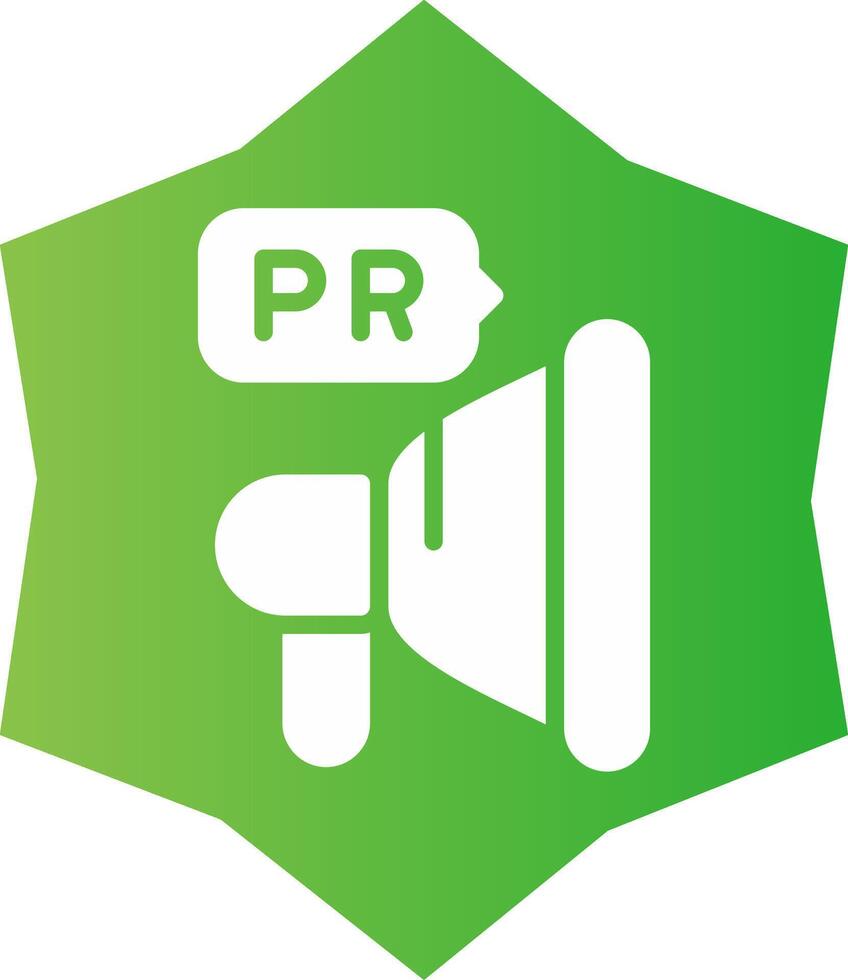 Public Relations Creative Icon Design vector