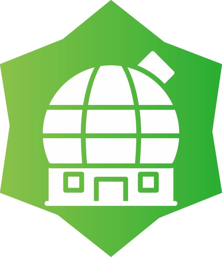 Observatory Creative Icon Design vector