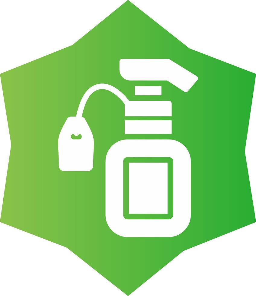 Shampoo Creative Icon Design vector