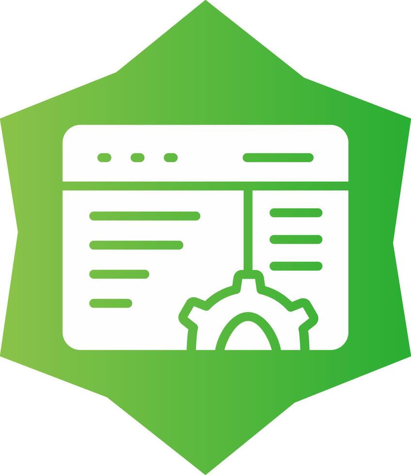 Browser Creative Icon Design vector
