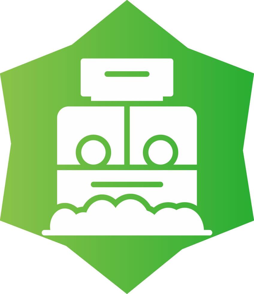 Ticket Box Creative Icon Design vector