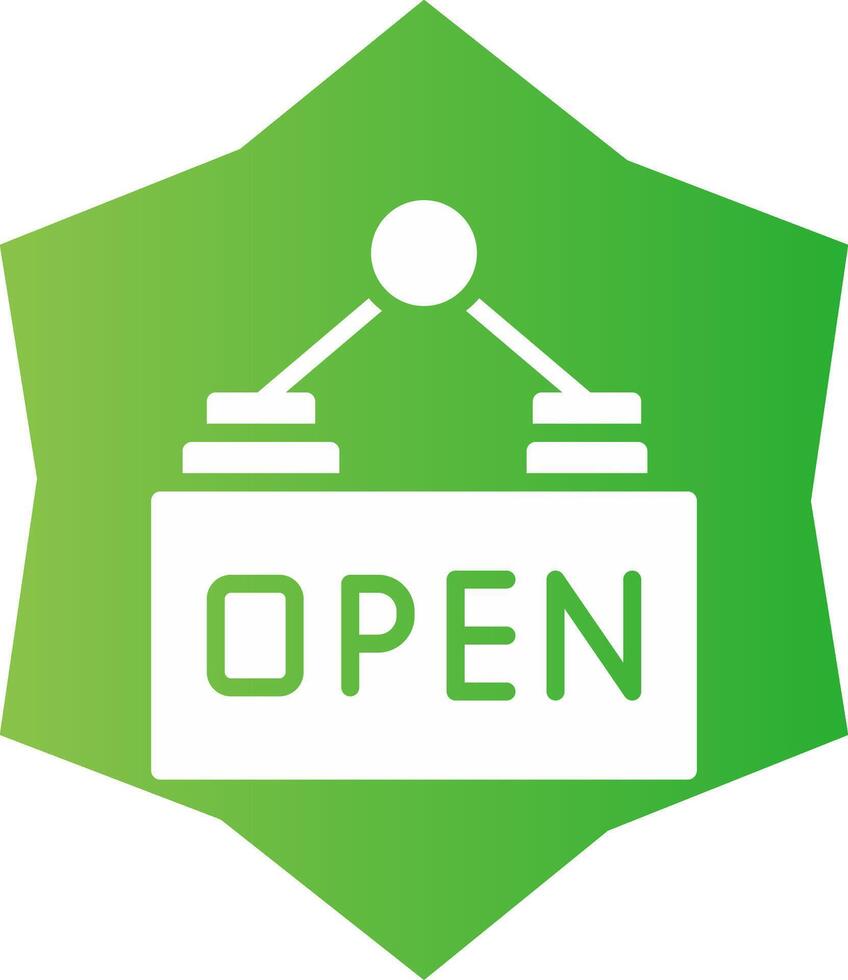 Open Creative Icon Design vector