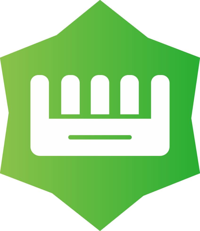 Comb Creative Icon Design vector