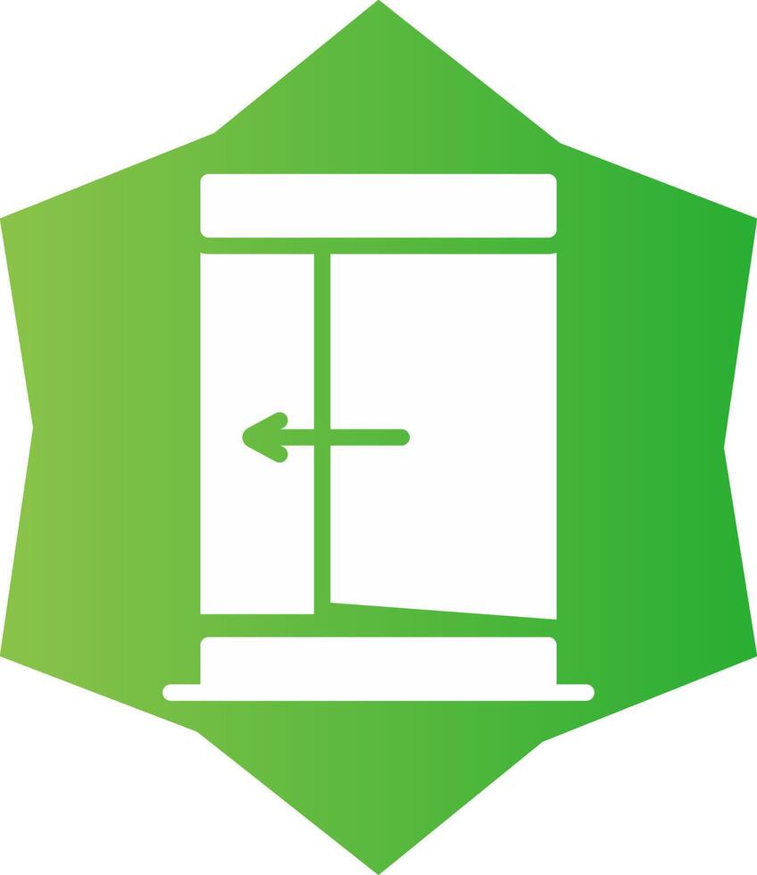 Entrance Creative Icon Design vector