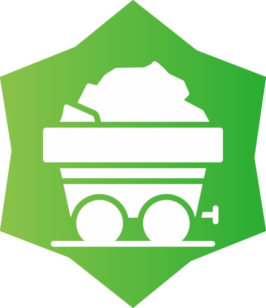 Mining Creative Icon Design vector