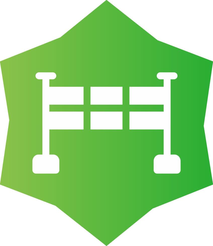 Finish Line Creative Icon Design vector