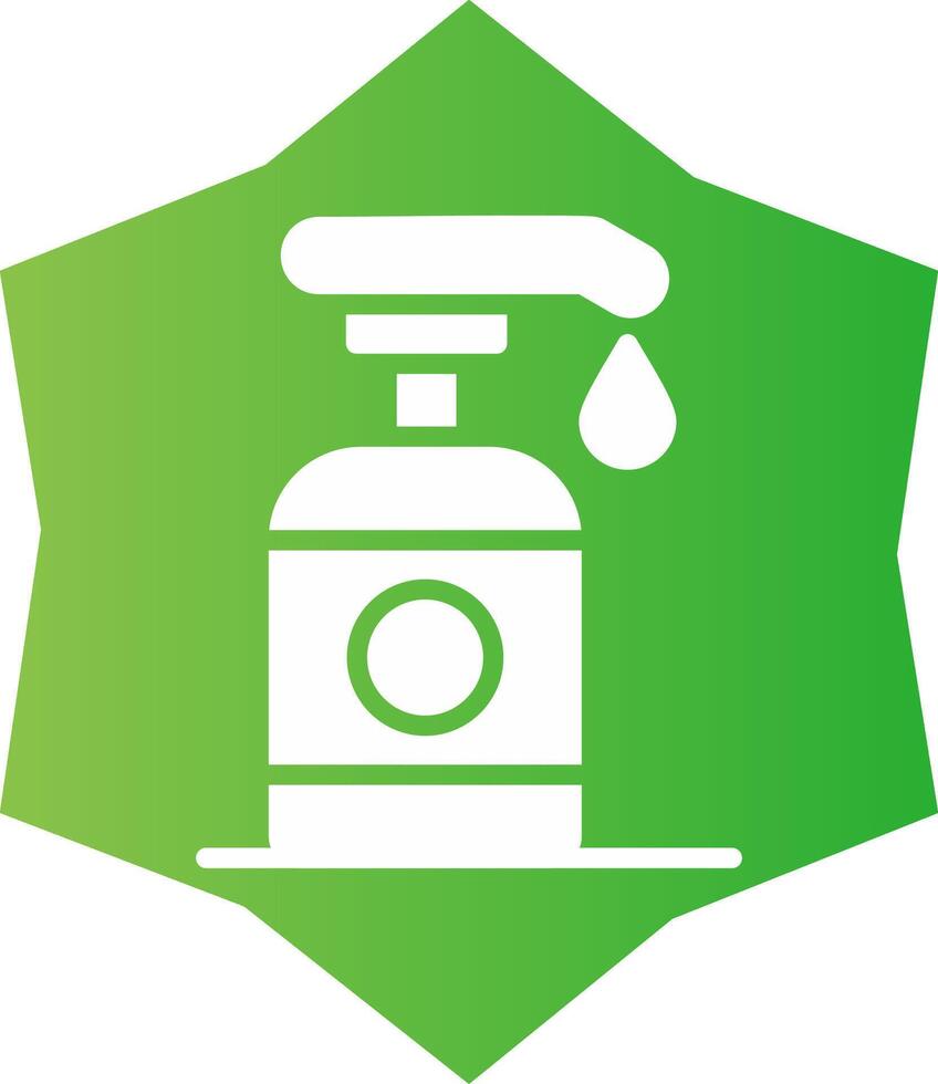 Shampoo Creative Icon Design vector