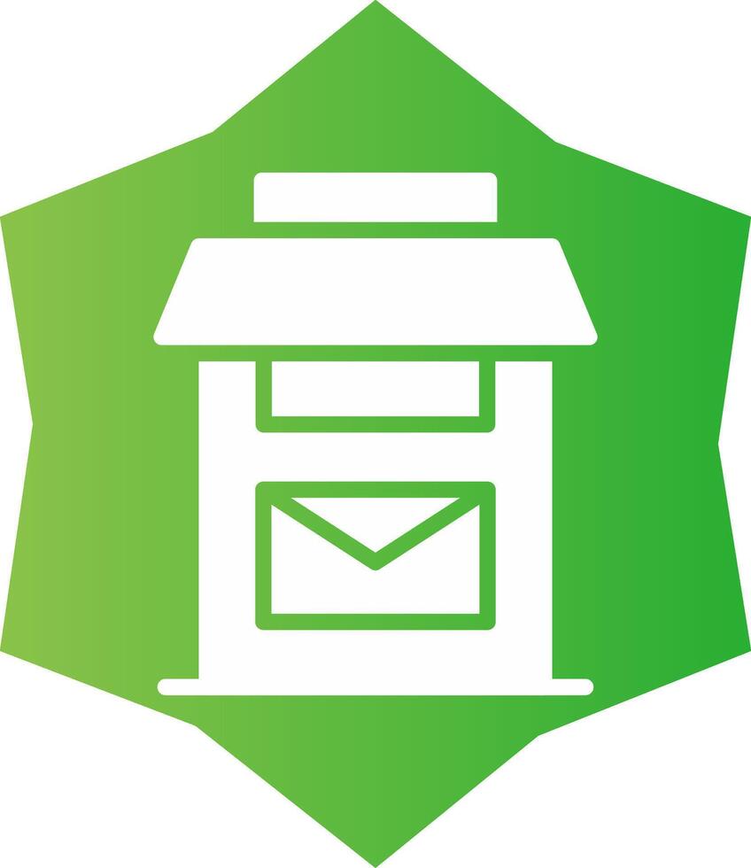 Postbox Creative Icon Design vector