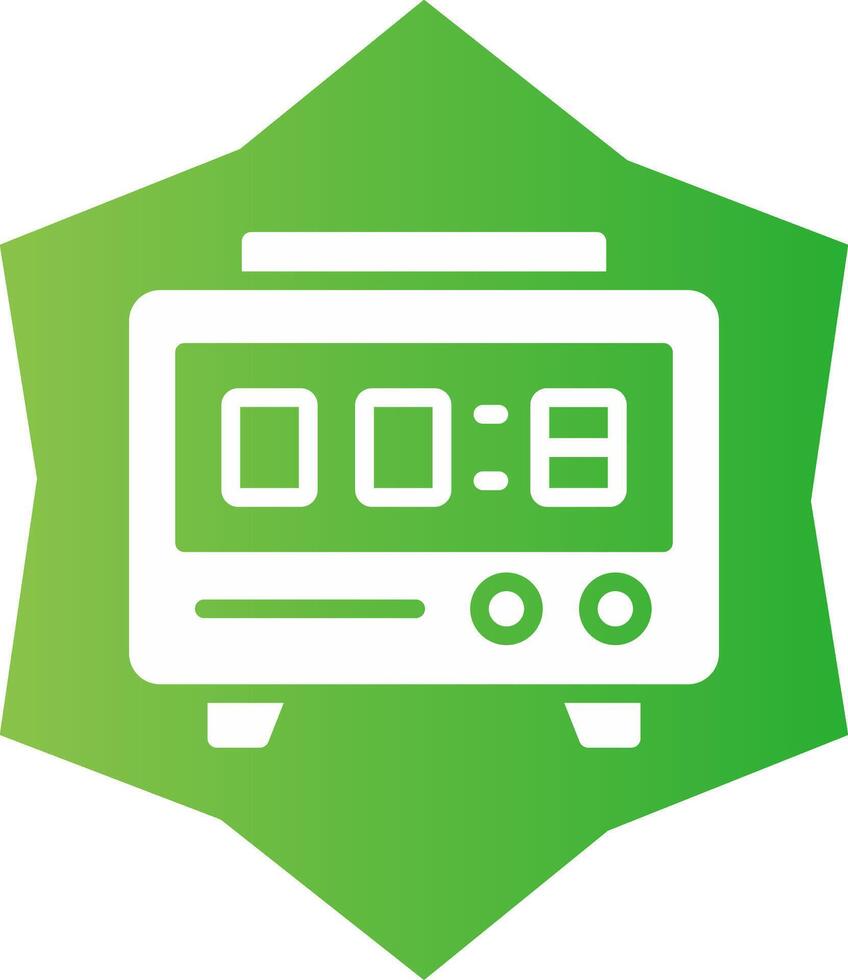 Digital Stopwatch Creative Icon Design vector