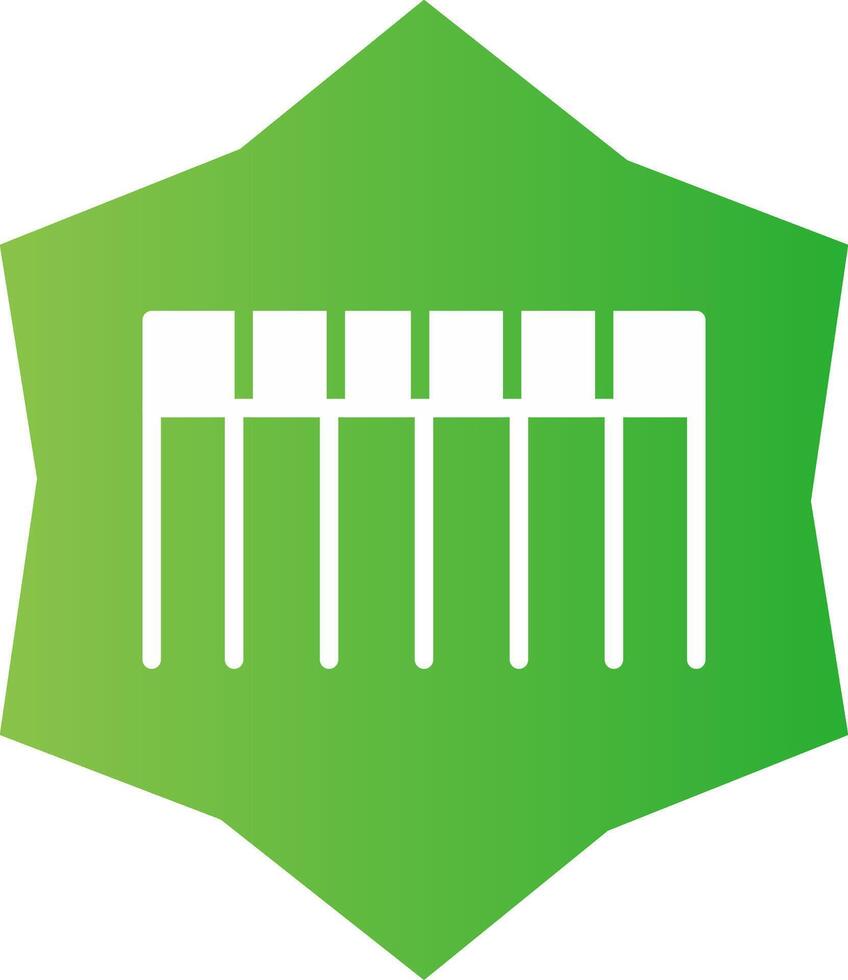Comb Creative Icon Design vector