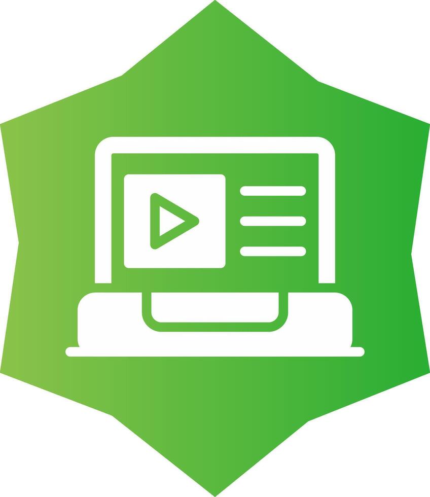 Dynamic Content Creative Icon Design vector