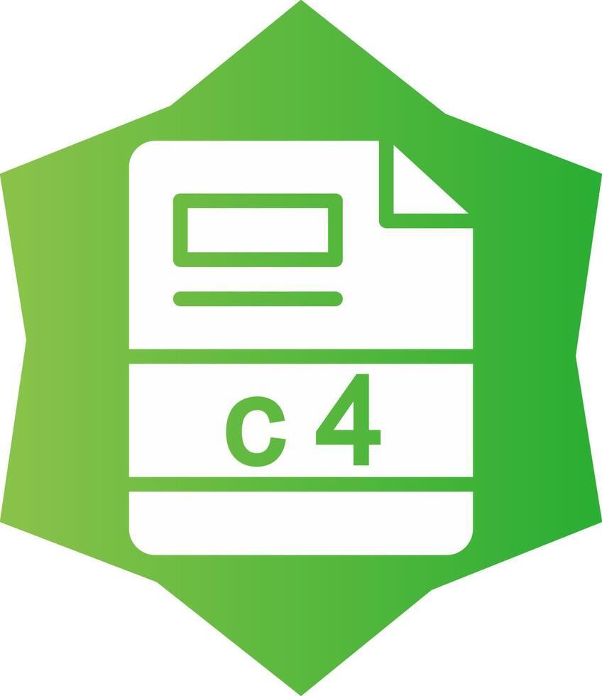 c4 Creative Icon Design vector