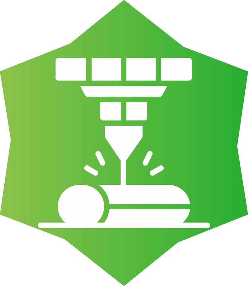 Laser Beam Creative Icon Design vector
