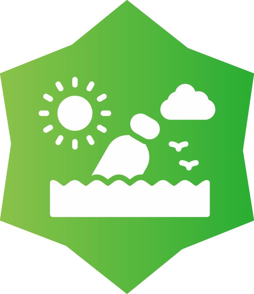 Message In A Bottle Creative Icon Design vector
