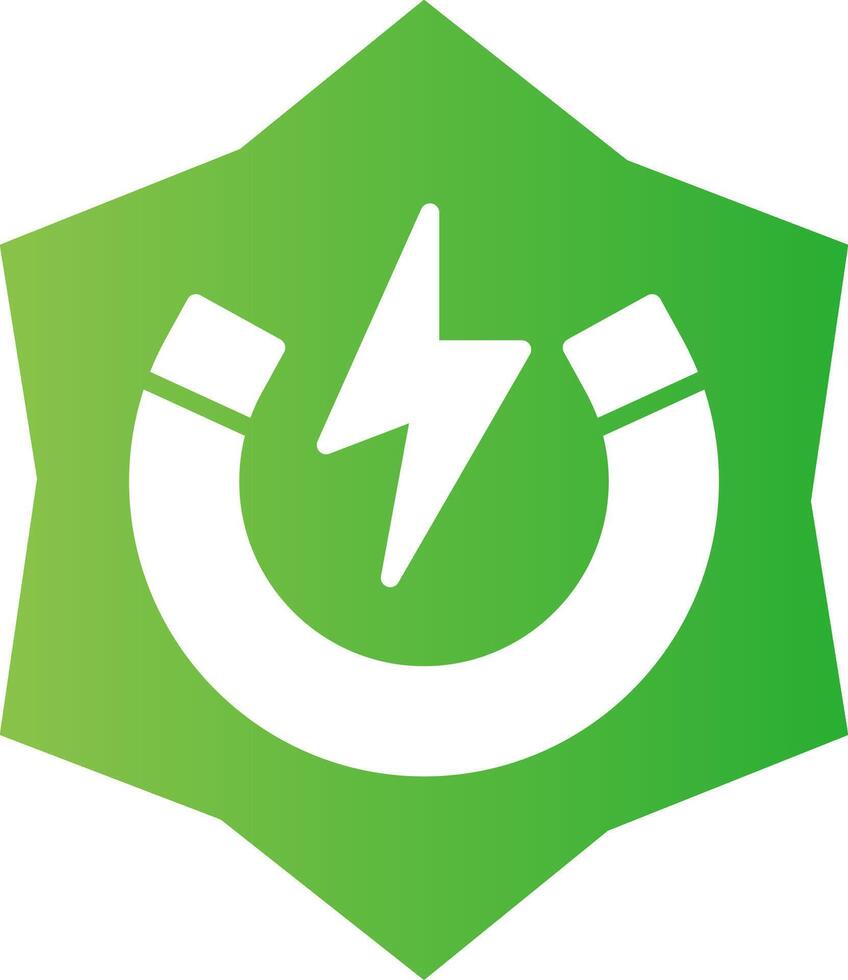Magnet Creative Icon Design vector