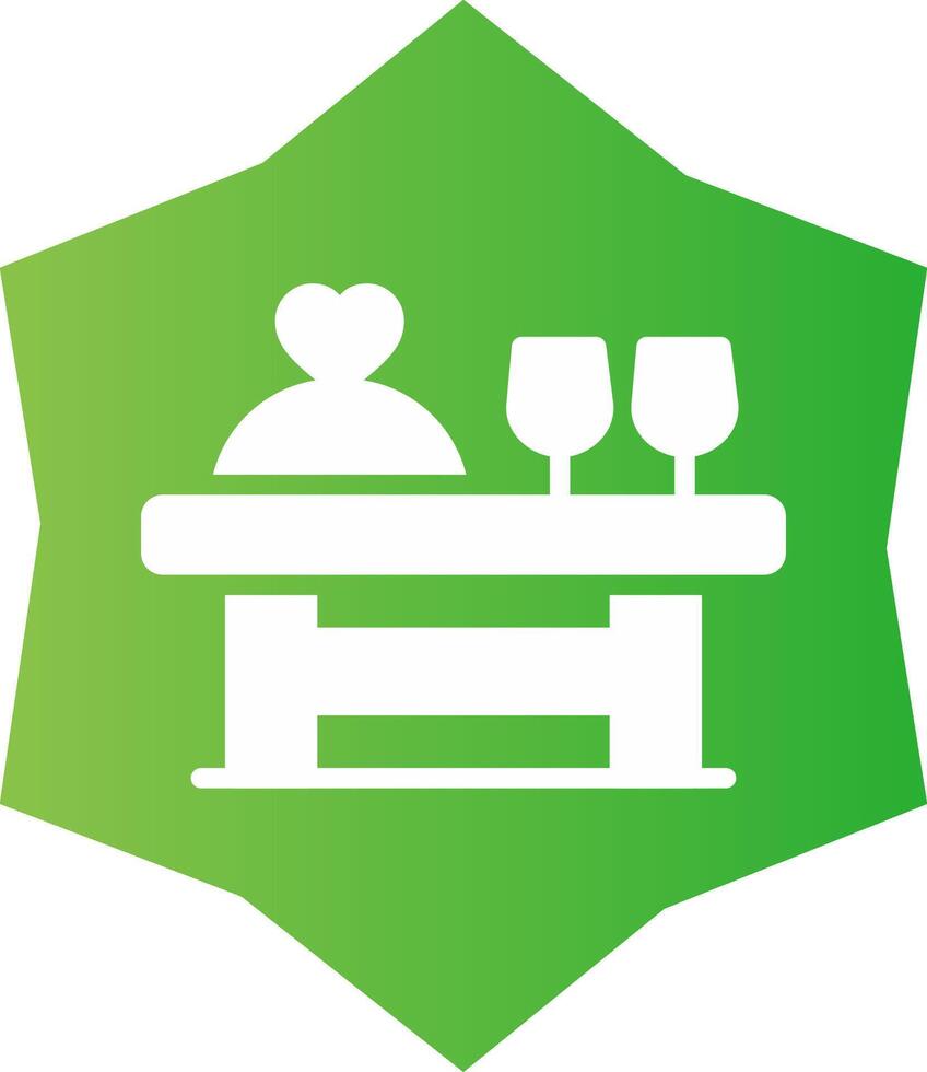 Banquet Creative Icon Design vector