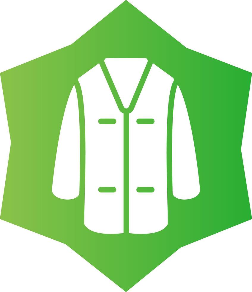Lab Coat Creative Icon Design vector