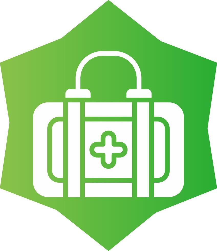 First Aid Kit Creative Icon Design vector