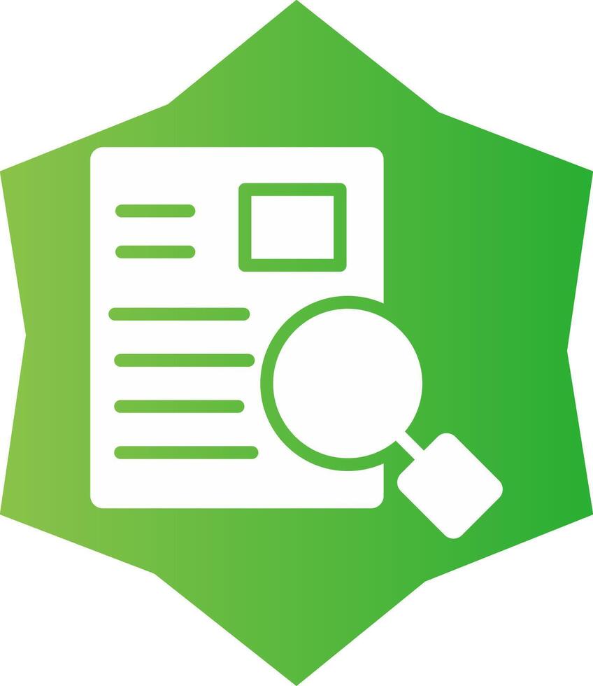 diseño de icono creativo de investigación vector