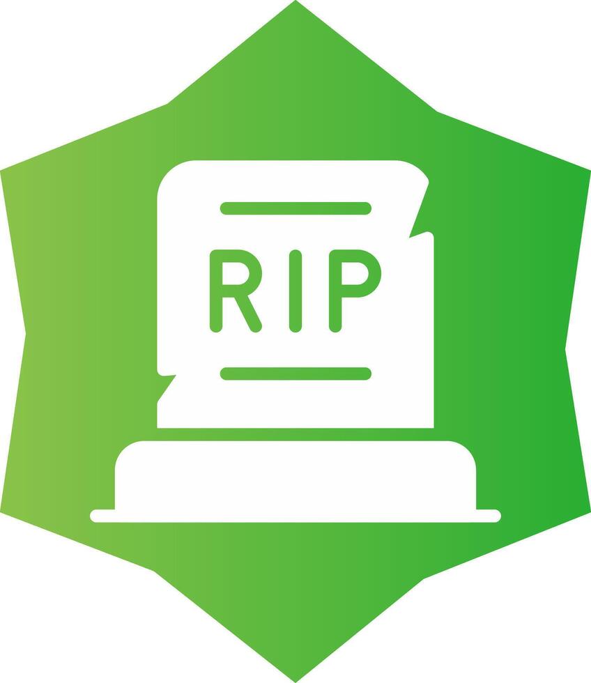 Grave Creative Icon Design vector