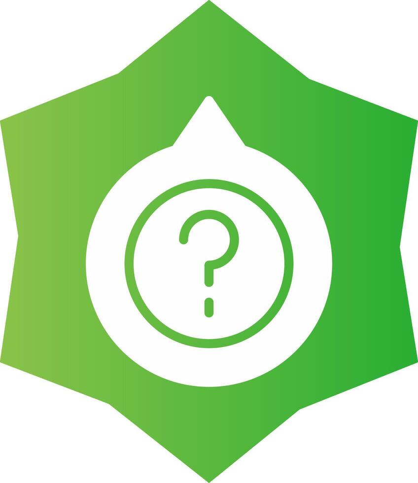 Question Creative Icon Design vector
