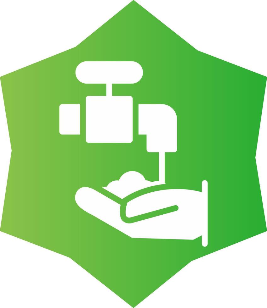 Handwash Creative Icon Design vector