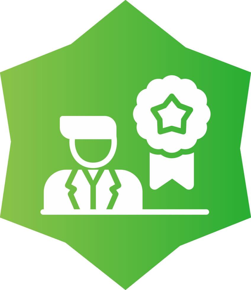 Certified Professional Creative Icon Design vector