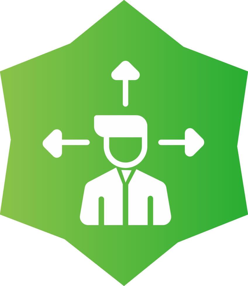 Outsource Management Creative Icon Design vector