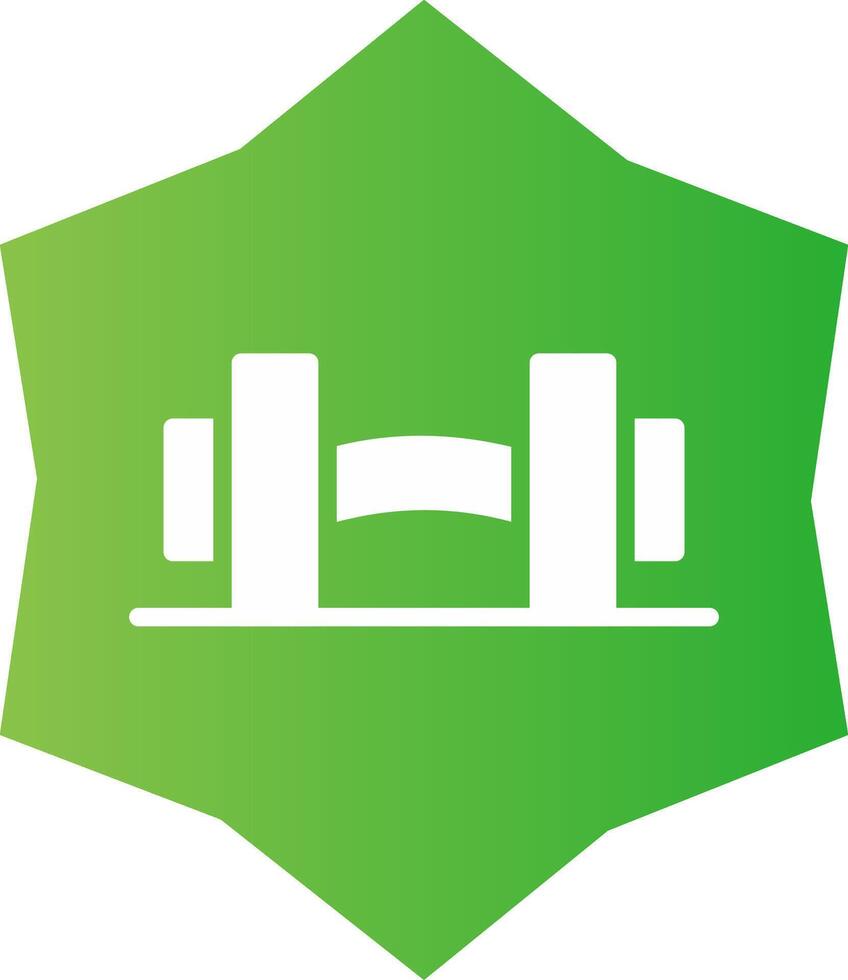 Dumbbells Creative Icon Design vector