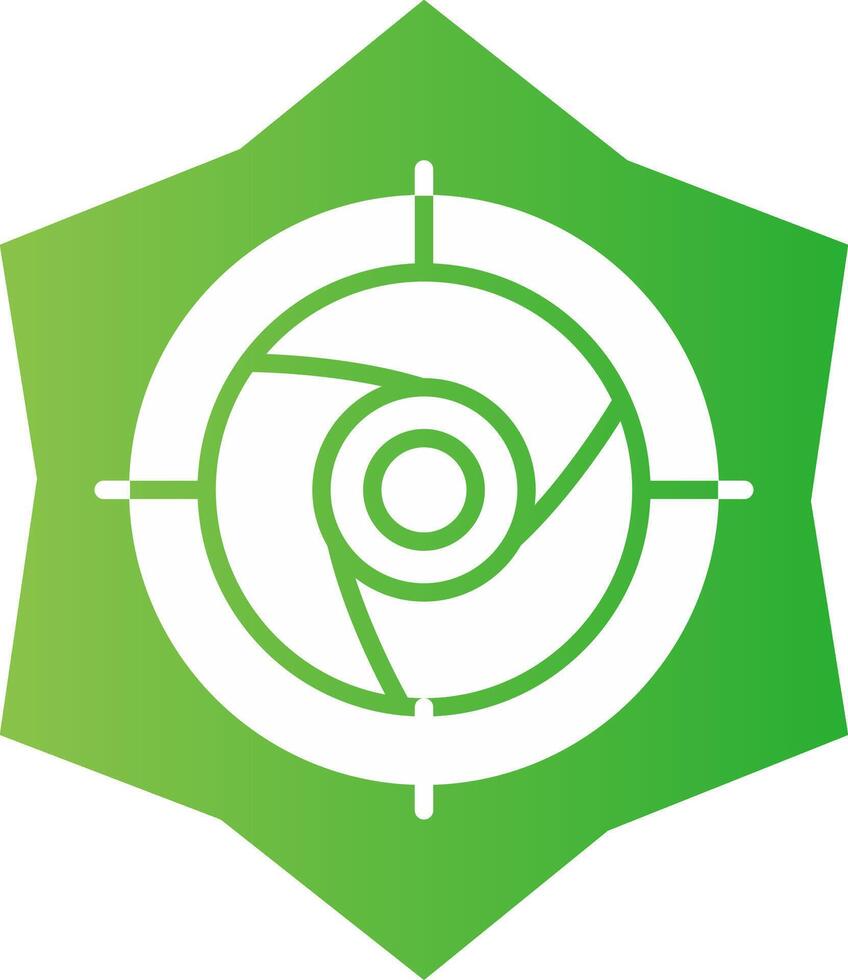 Shutter Creative Icon Design vector