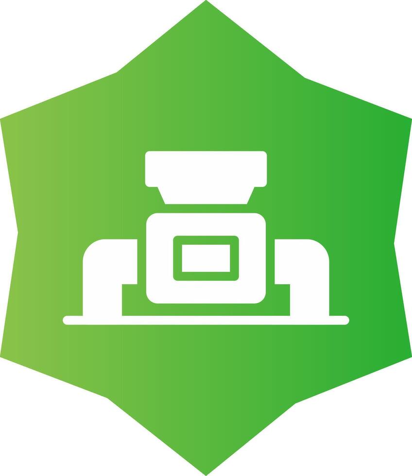 Crusher Creative Icon Design vector