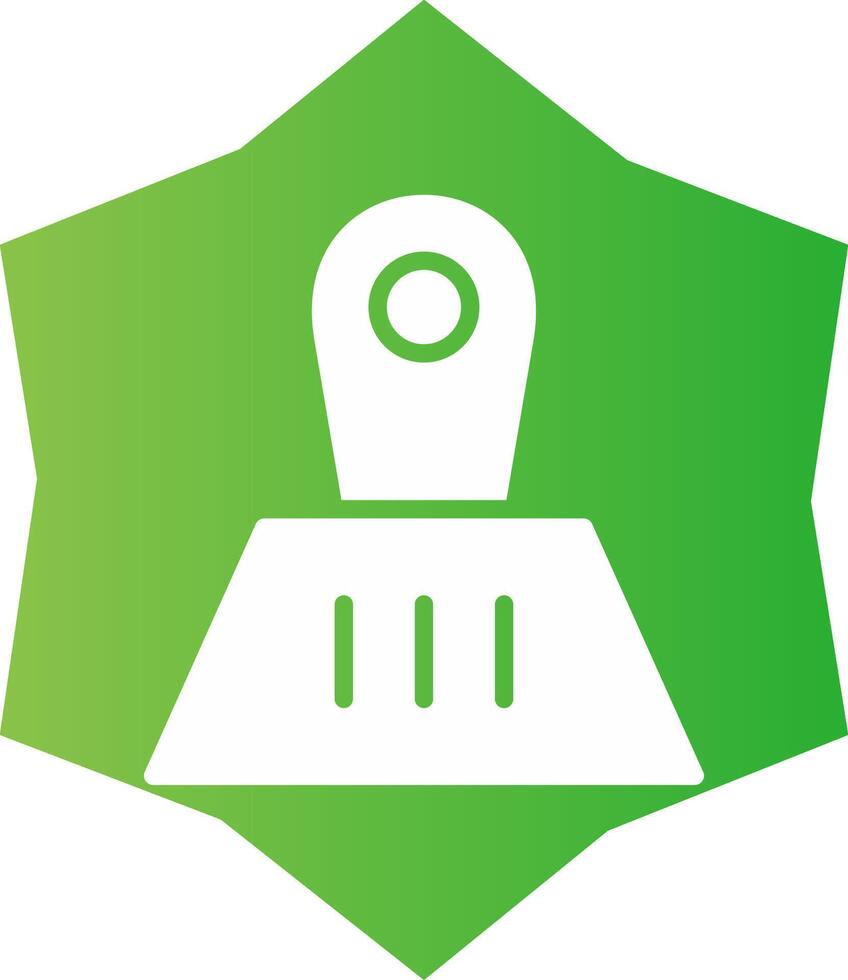 Garbage Picker Creative Icon Design vector