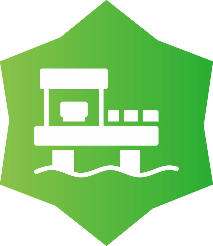 Dock Creative Icon Design vector