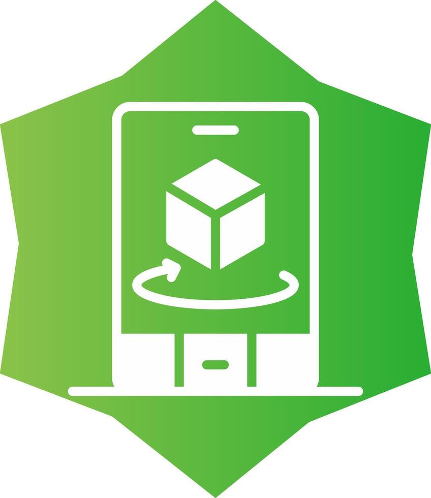 360 Ar Creative Icon Design vector