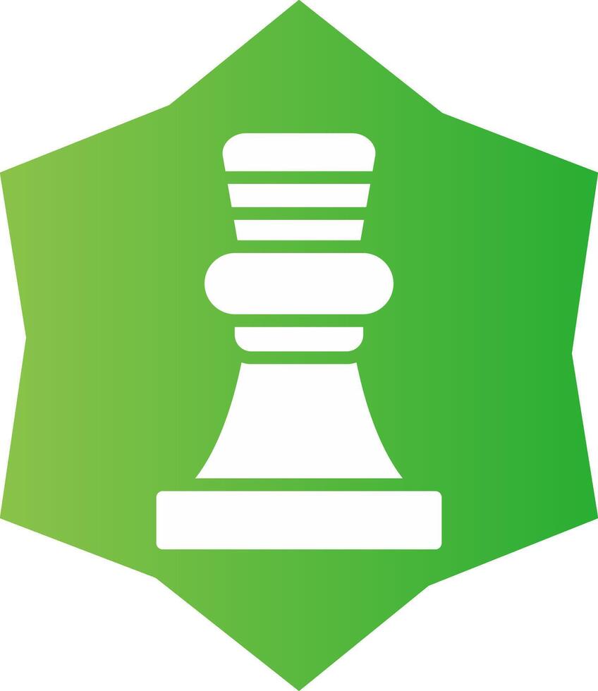 Chess Game Creative Icon Design vector