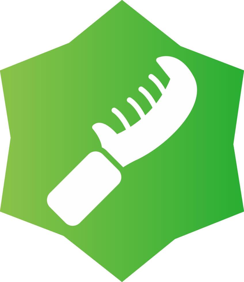 Comb Creative Icon Design vector