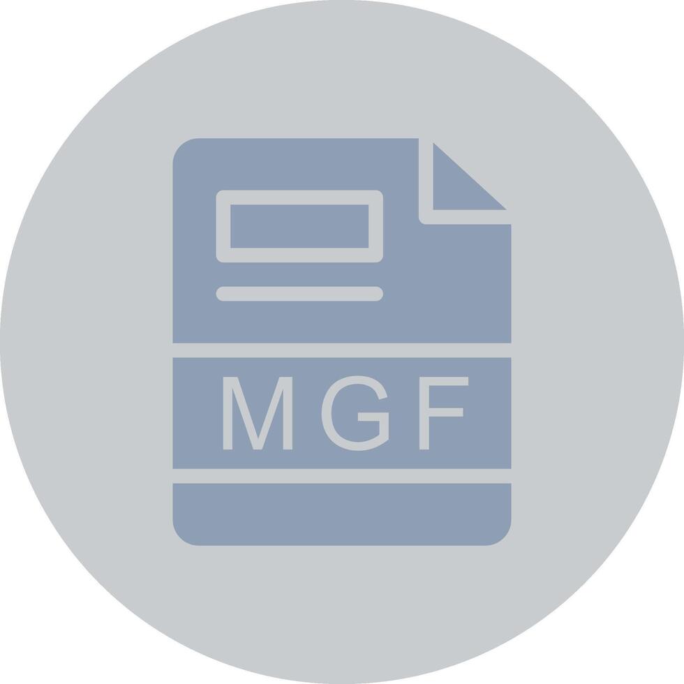 MGF Creative Icon Design vector
