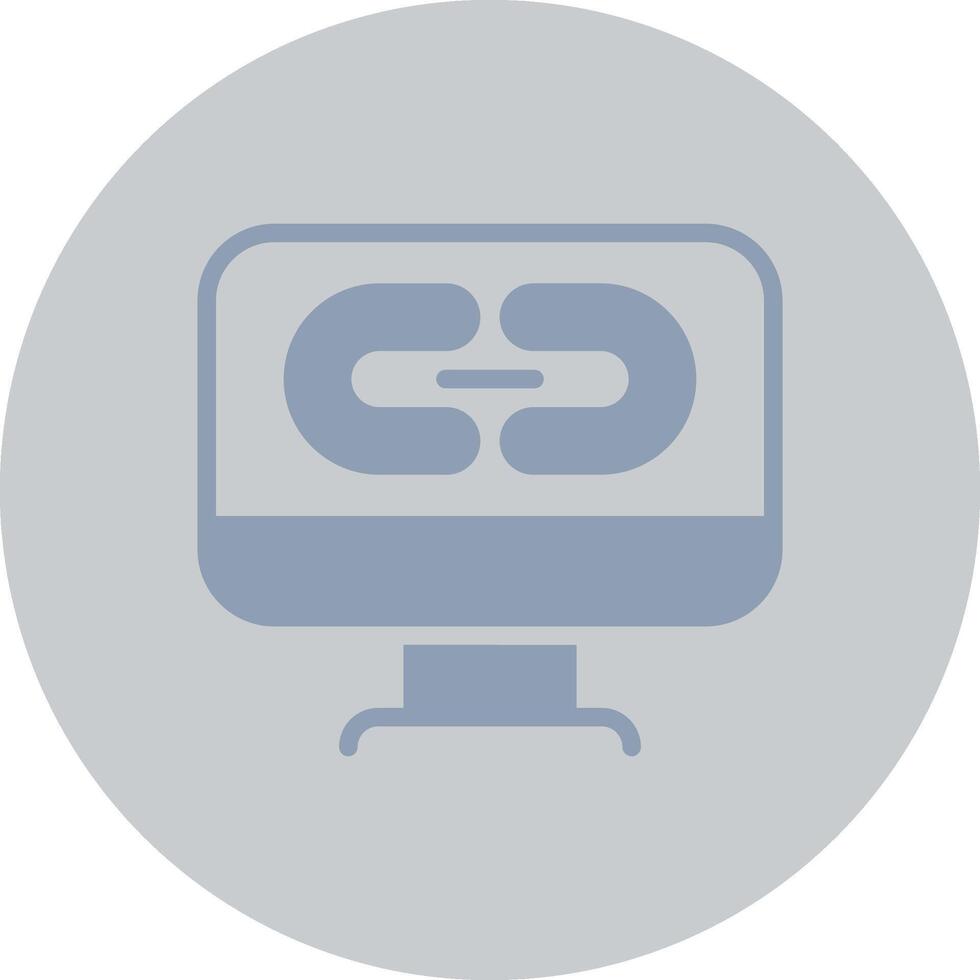 Link Creative Icon Design vector