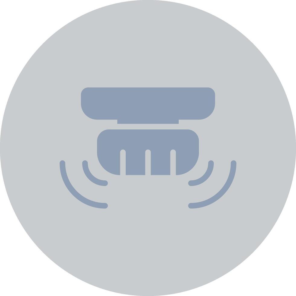 Sensor Alert Creative Icon Design vector