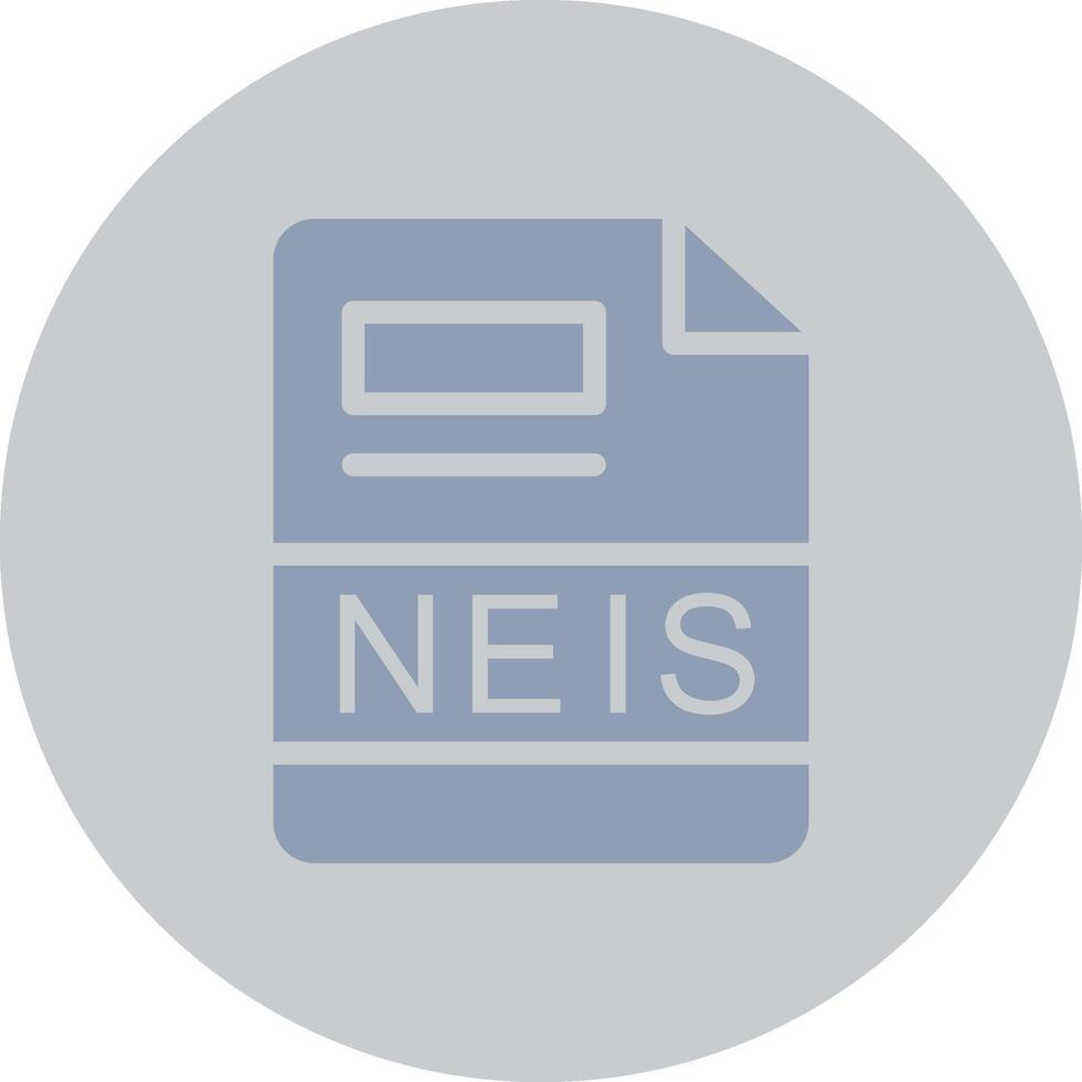 NEIS Creative Icon Design vector